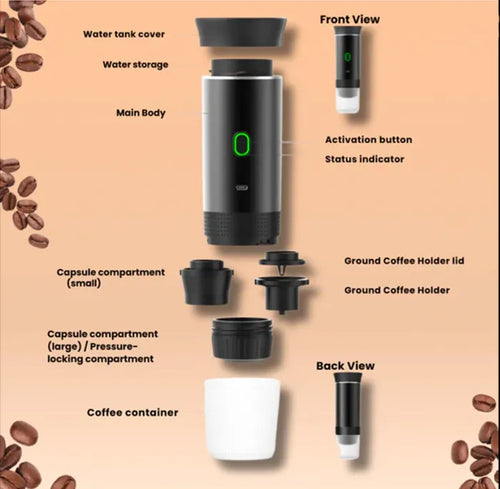 3-in-1 Portable Espresso Maker